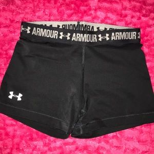 Under amour spandex!